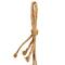 Hello Honey® 7.5" Ivory Hanging Stoneware Seashell Planter with Rope